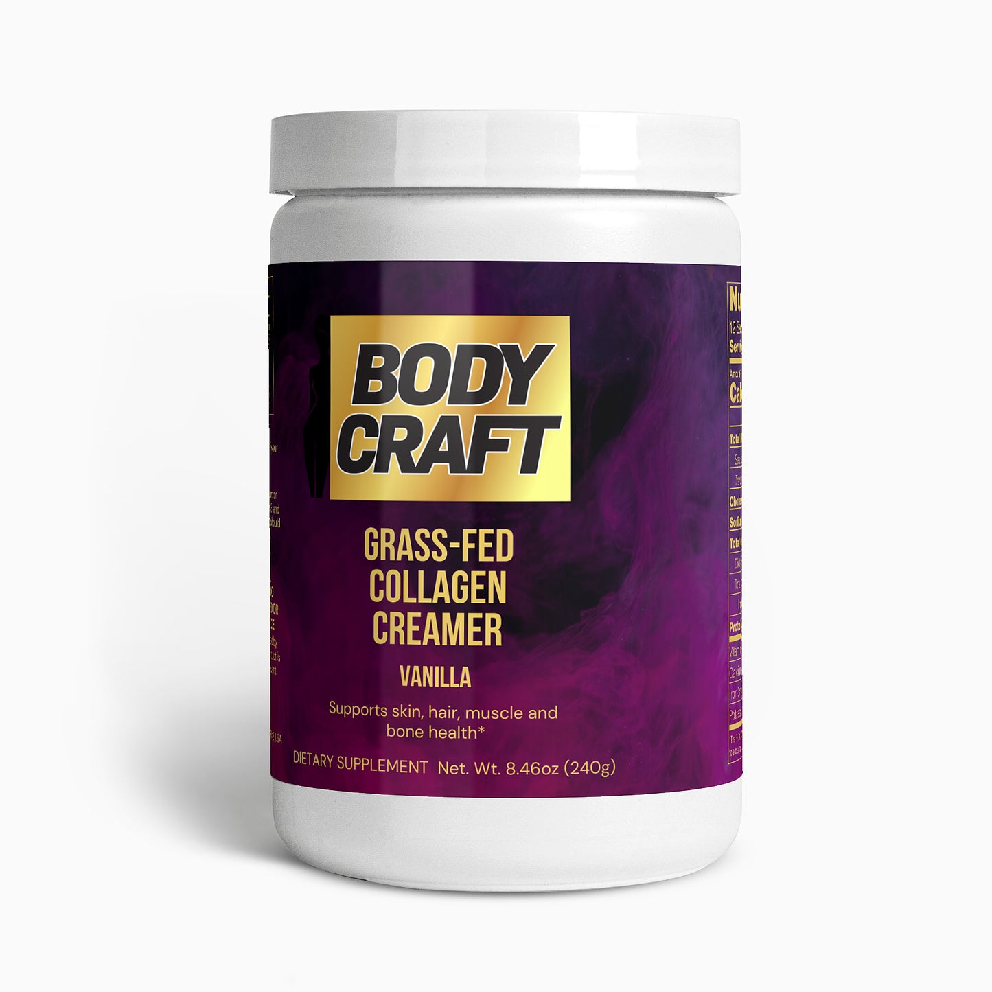 Grass-Fed Collagen Creamer (Vanilla)