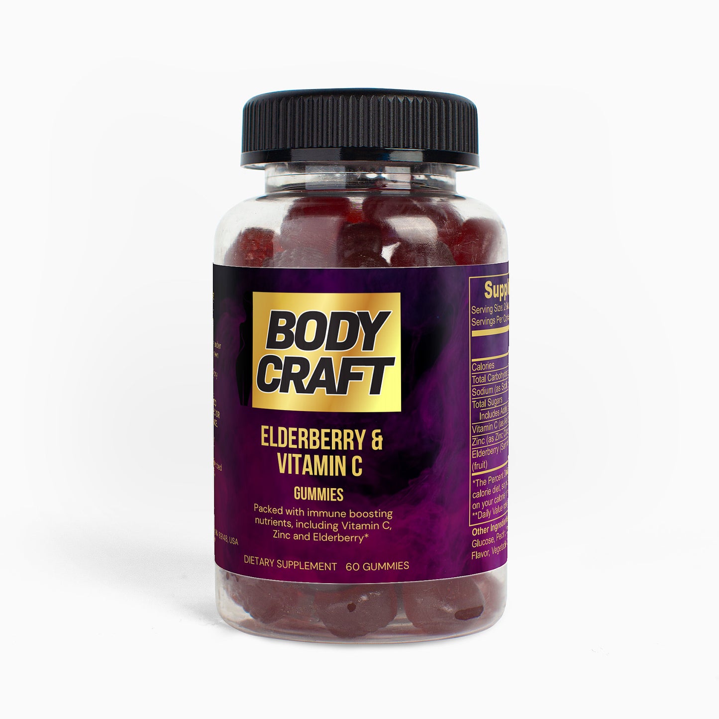 Elderberry & Vitamin C Gummies